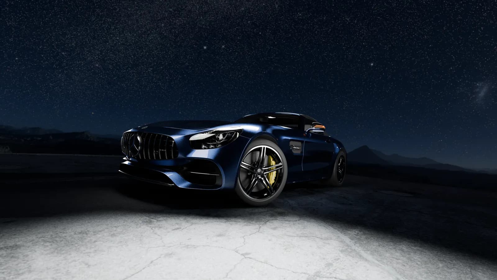 Mercedes Render